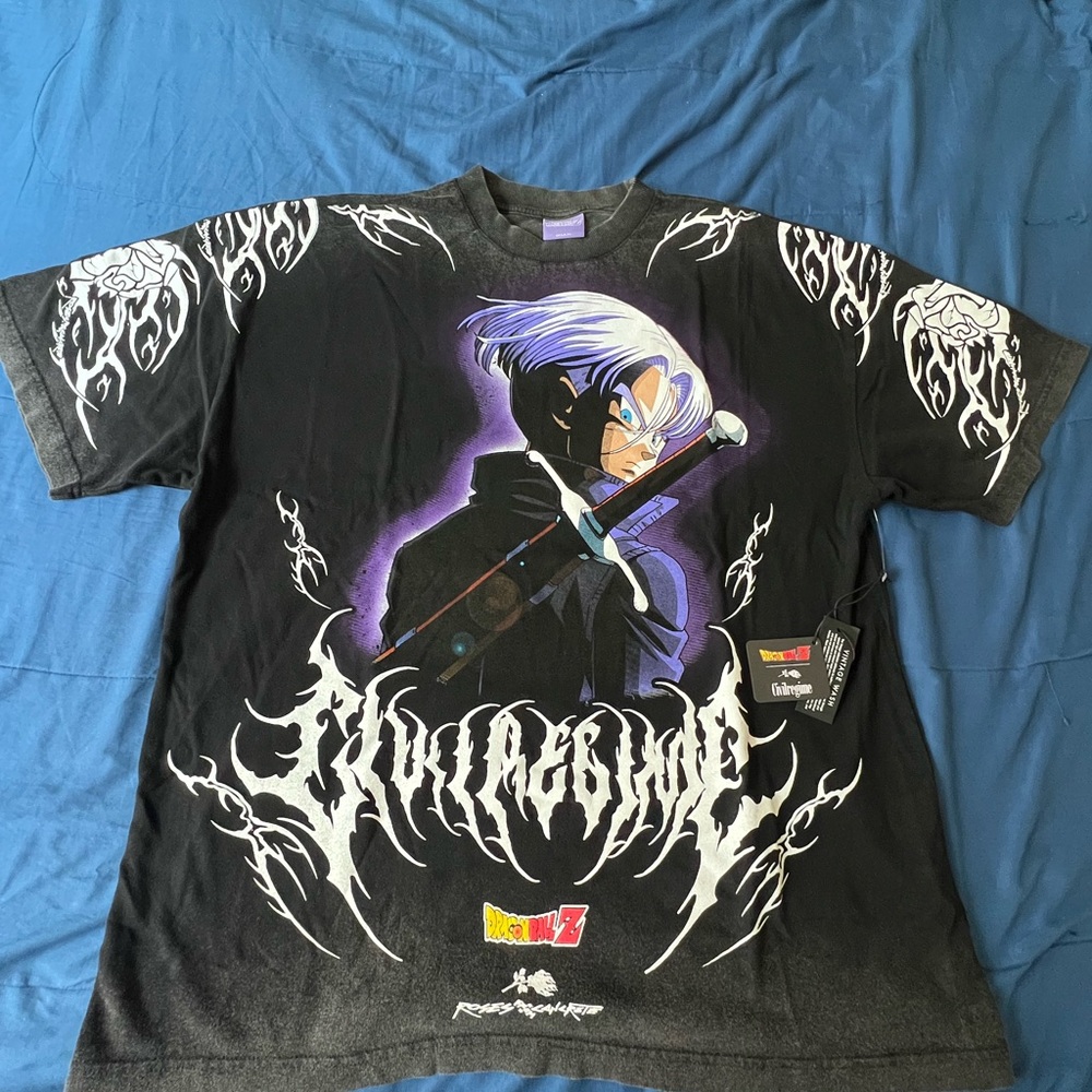 Dragon Ball Z Trunks Graphic Short Sleeve Tee - Black
